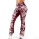 Women's Slim Fit Retro Ethnic Style Yoga Pants